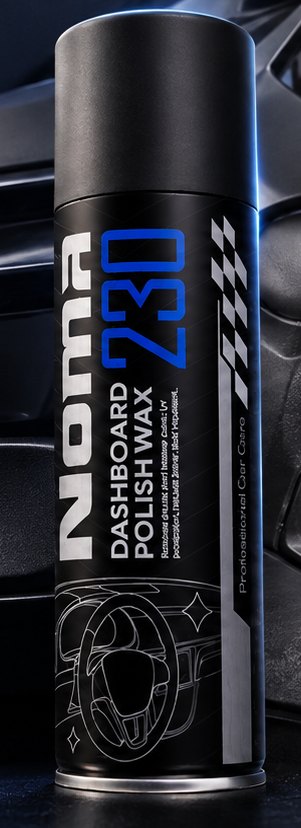 Một chai NOMA 230 xịt dưỡng nhựa nhám 450ml
